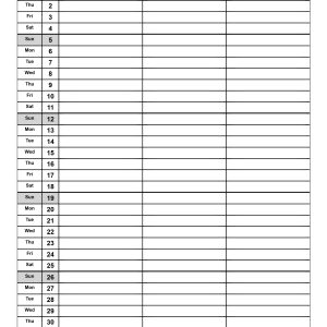 July 2026 Printable Monthly Planner – Independence Day & Summer