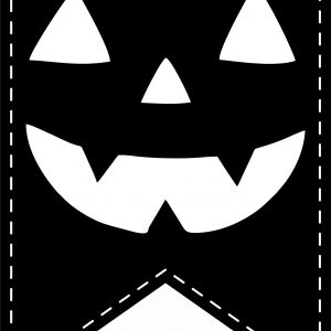 Happy Halloween Banner with Jack-O’-lantern