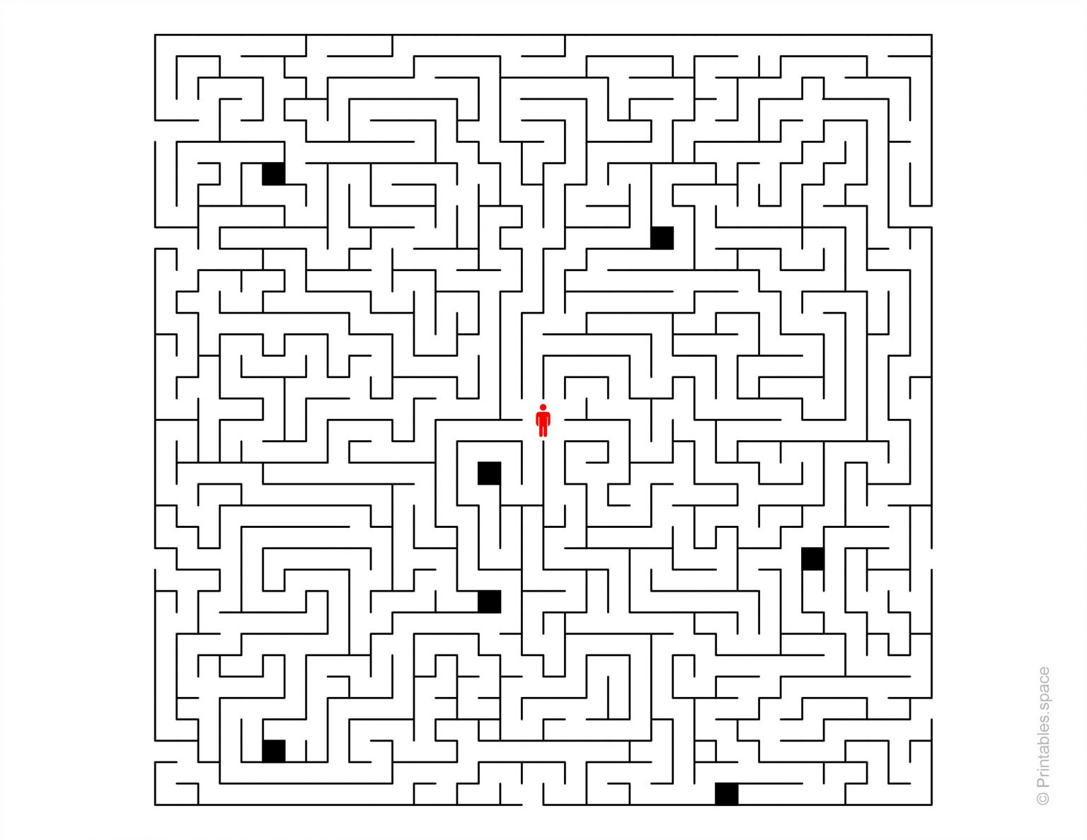 Hard Printable Mazes Free Printables 