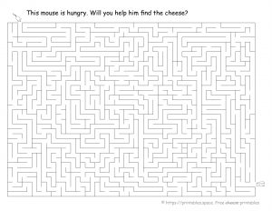 Hard Printable Mazes – Free Printables