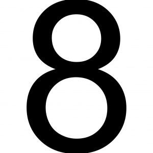 Printable Number 8