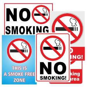 Printable signs - No Smoking