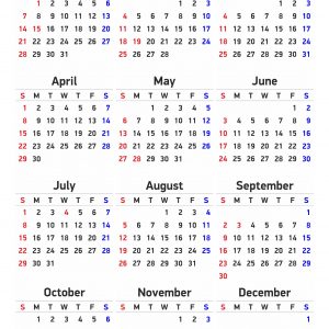 Free Printable Calendar 2018 with American Holidays