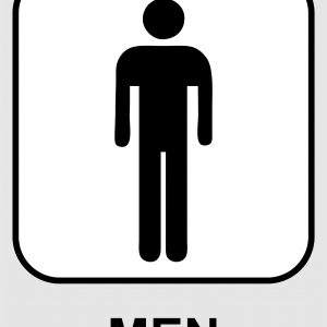 Men’s Toilet Sign Printable