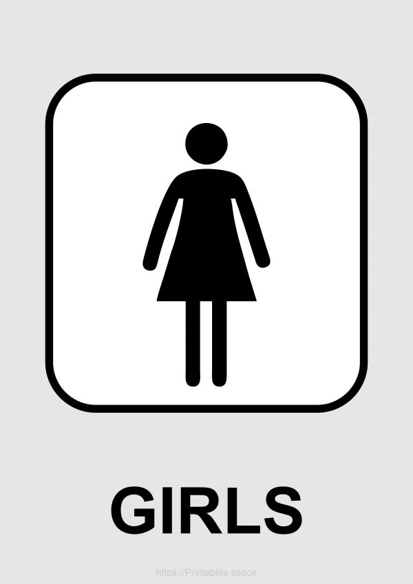 Toilet Signs – Free Printables