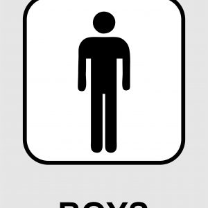Boys Toilet Sign Printable