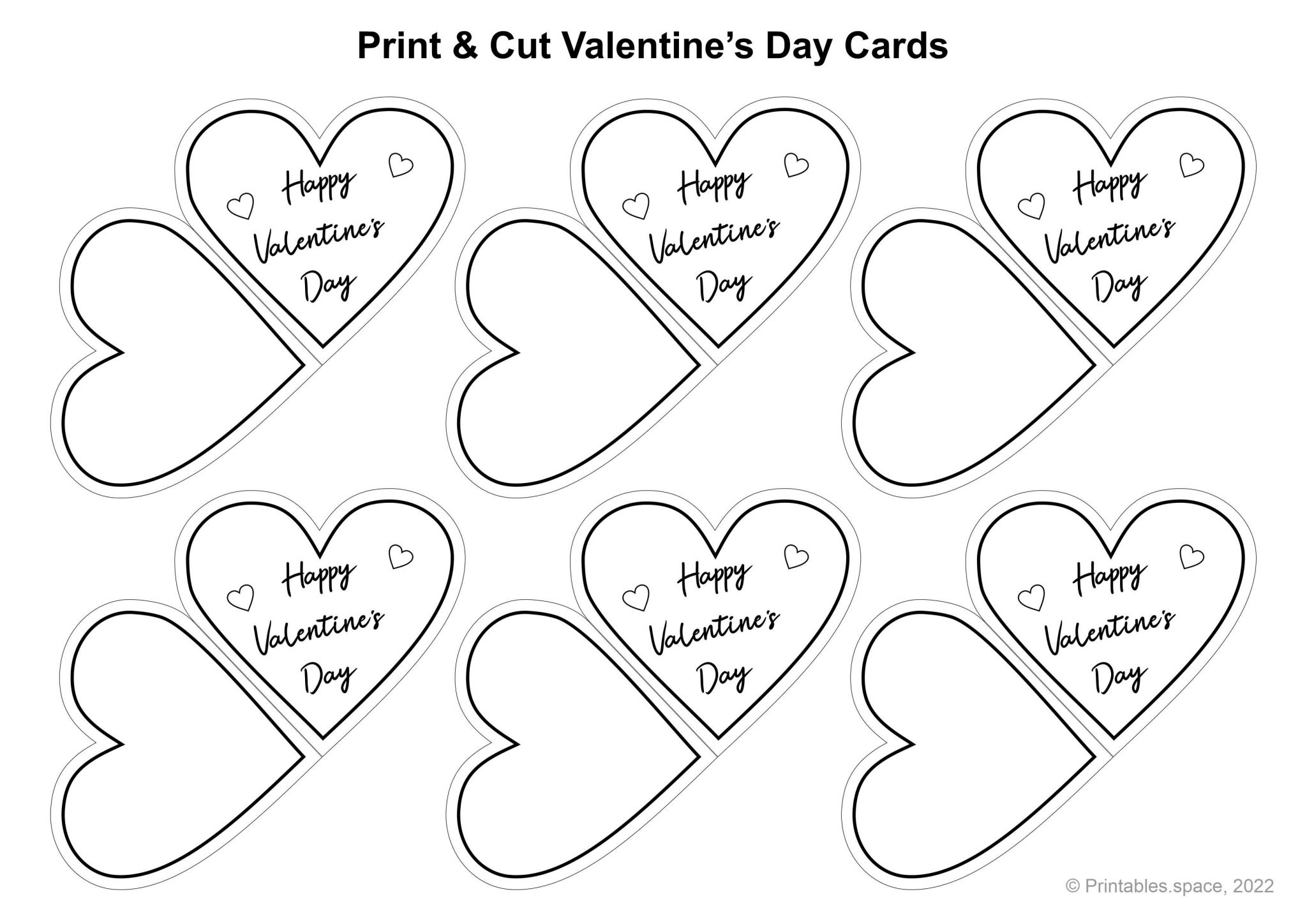 valentine heart card ideas
