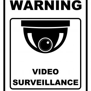 Warning Video Surveillance Sign Printable