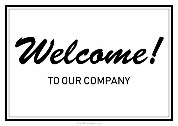 Welcome To Our Company