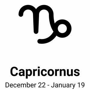 Capricornus Sign Printable