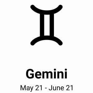 Gemini Sign Printable