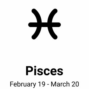 Pisces Sign Printable