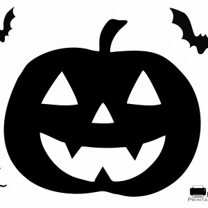 Halloween Decoratins: Pumpking Silhouette Printable